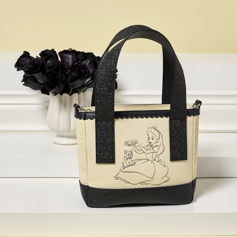 Alice in Wonderland Mini Tote Crossbody Bag Image 2