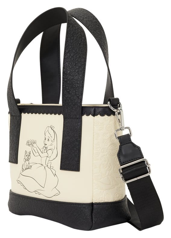 Alice in Wonderland Mini Tote Crossbody Bag Image 4