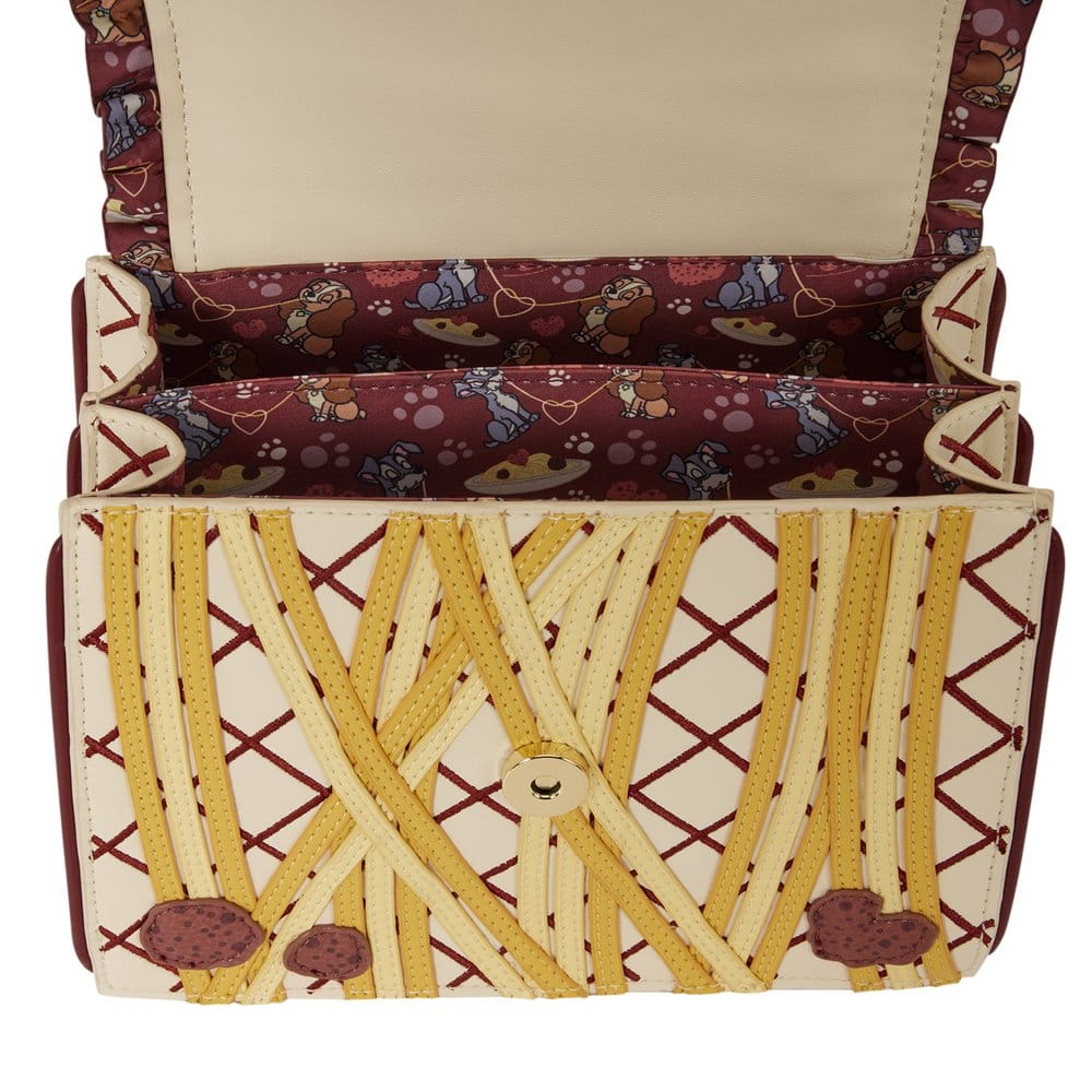 Disney by Loungefly Umhängetasche Lady & the Tramp Spaghetti Dinner Image 5