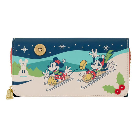 Disney by Loungefly Geldbeutel Mickey and Minnie Holiday Image 1