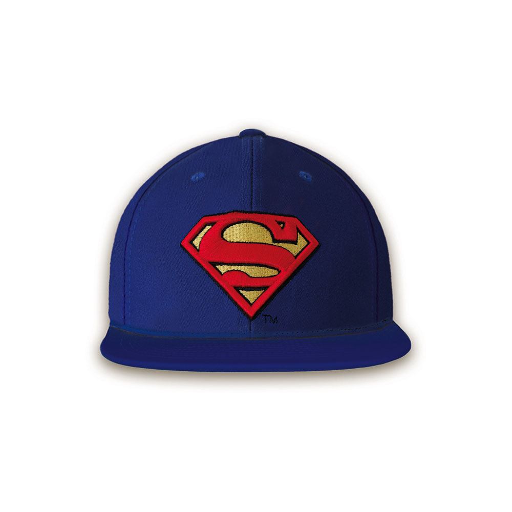 DC Comics Snapback Cap Superman Logo Image 1