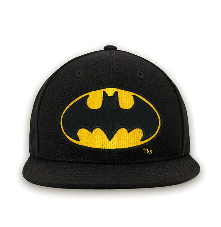 DC Comics Snapback Cap Batman Logo Image 1