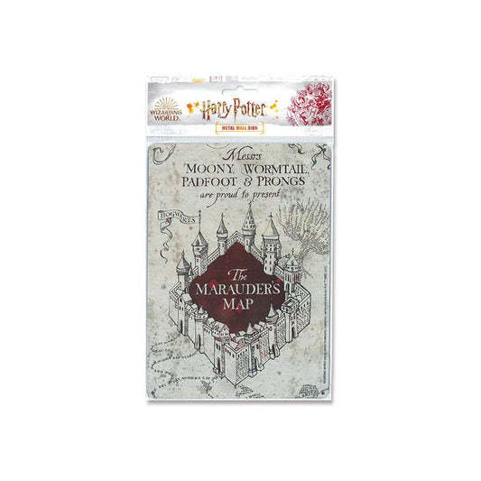 Harry Potter Blechschild Marauders Map 15 x 21 cm Image 2