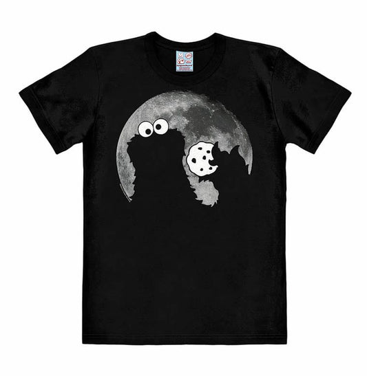 Sesamstraße Easy Fit T-Shirt Cookie Monster - Moon Größe XL Image