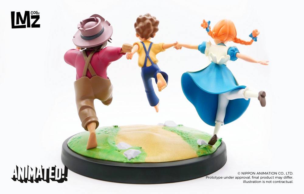 Tom Sawyers Abenteuer Animated! Statue Tom, Huck & Becky 23 cm Image 6