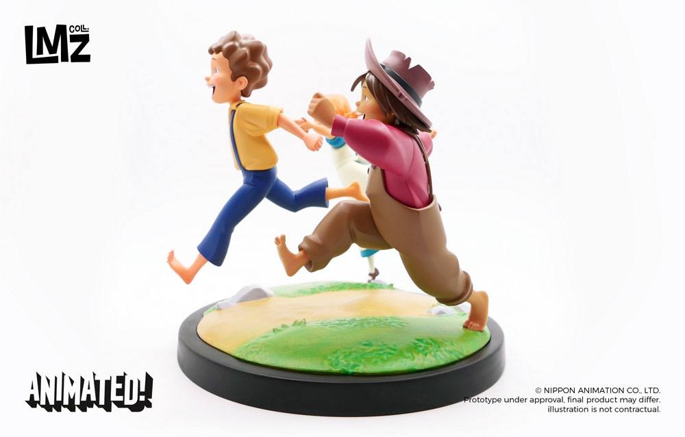 Tom Sawyers Abenteuer Animated! Statue Tom, Huck & Becky 23 cm Image 8