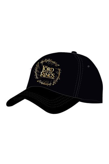 Herr der Ringe Baseball Cap Gold Logo Image 1