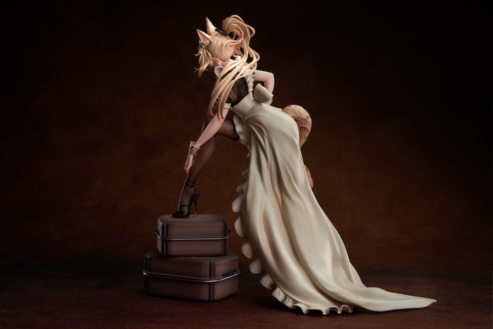 Original Character PVC Statue 1/7 Battle Maid Different Species Leopard Cat Maria Deluxe Edition 24 cm Image 3