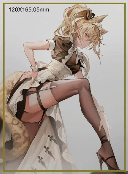 Original Character PVC Statue 1/7 Battle Maid Different Species Leopard Cat Maria Deluxe Edition 24 cm Image 10