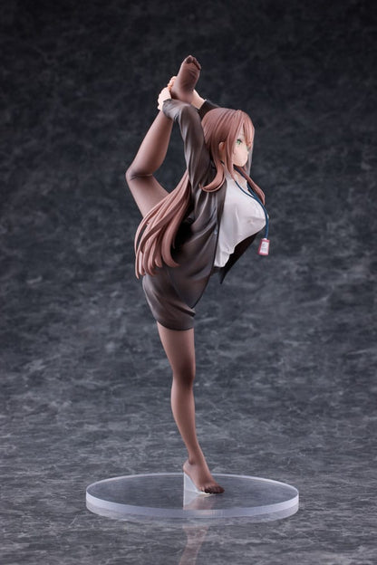 Original Character PVC Statue 1/6 OL-chan Who Doesn't Want to Go to Work White Ver. 26 cm Image 2
