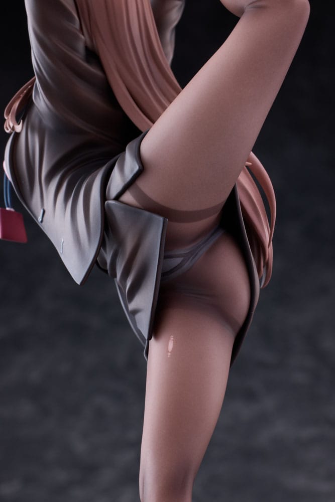 Original Character PVC Statue 1/6 OL-chan Who Doesn't Want to Go to Work White Ver. 26 cm Image 5
