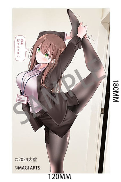 Original Character PVC Statue 1/6 OL-chan Who Doesn't Want to Go to Work White Ver. 26 cm Image 7