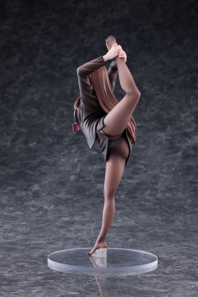 Original Character PVC Statue 1/6 OL-chan Who Doesn't Want to Go to Work Pink Ver. 26 cm Image 12