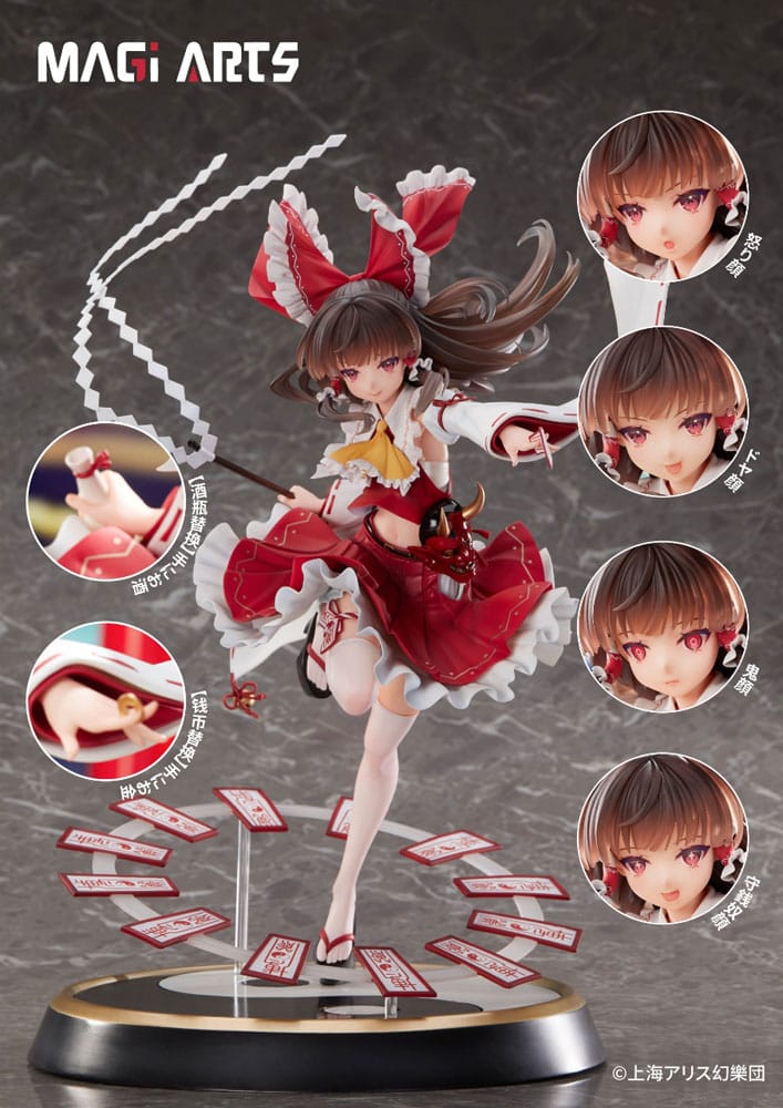 Touhou Project PVC Statue 1/6 Eternal Shrine Maiden Reimu Hakurei Deluxe Edition 30 cm Image 2