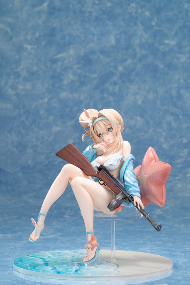 Girls´ Frontline 2: Exilium PVC Statue 1/6 Suomi Sparkling Ocean Ver. 20 cm Image 1