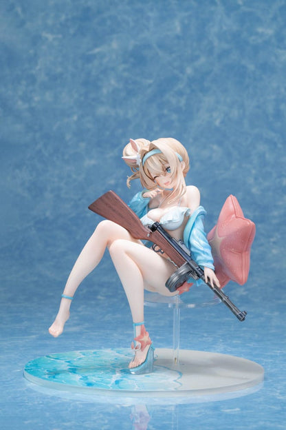 Girls´ Frontline 2: Exilium PVC Statue 1/6 Suomi Sparkling Ocean Ver. 20 cm Image 9
