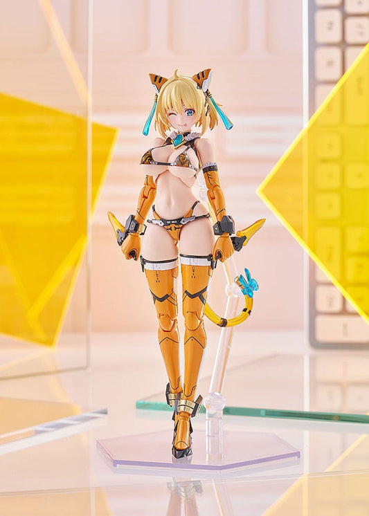 Bunny Suit Planning Plastic Model Kit PLAMAX BP-02 Sophia F. Shirring Tiger Armor Ver. 16 cm Image 1