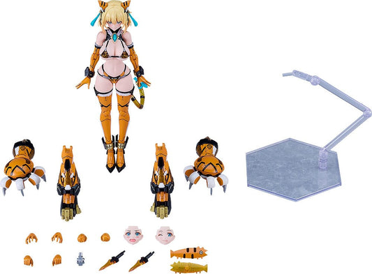 Bunny Suit Planning Plastic Model Kit PLAMAX BP-02 Sophia F. Shirring Tiger Armor Ver. 16 cm Image 2