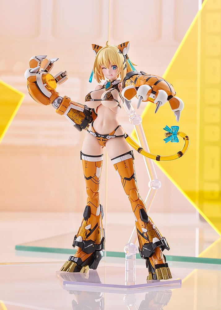 Bunny Suit Planning Plastic Model Kit PLAMAX BP-02 Sophia F. Shirring Tiger Armor Ver. 16 cm Image 5