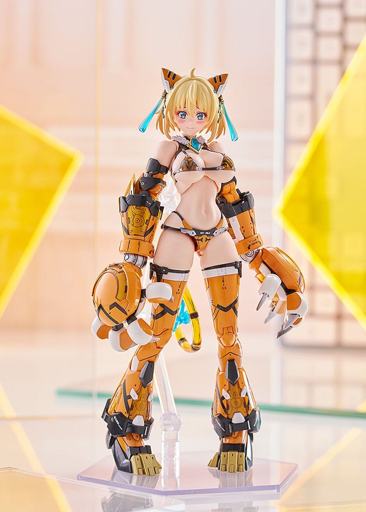 Bunny Suit Planning Plastic Model Kit PLAMAX BP-02 Sophia F. Shirring Tiger Armor Ver. 16 cm Image 6