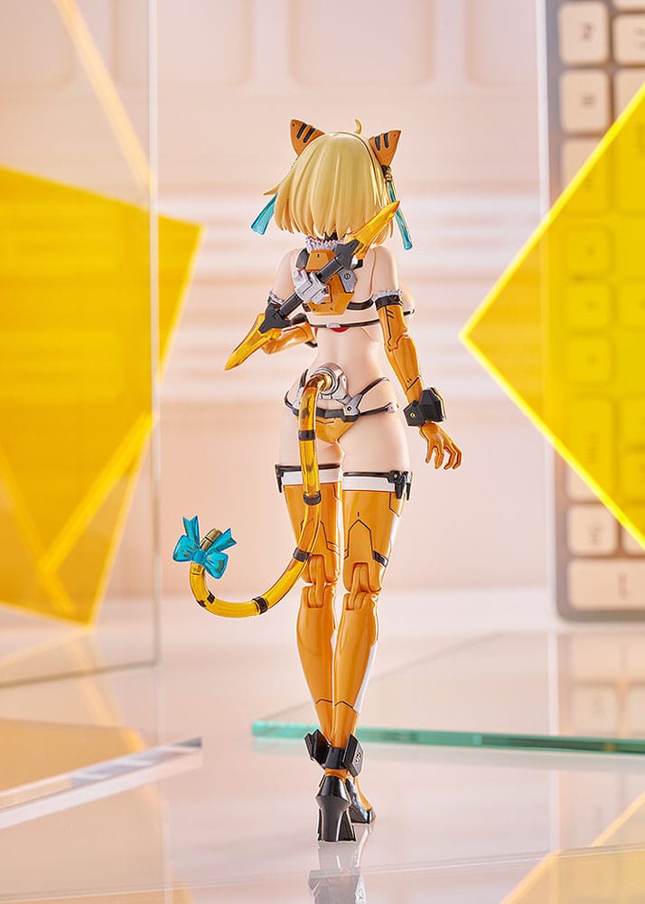 Bunny Suit Planning Plastic Model Kit PLAMAX BP-02 Sophia F. Shirring Tiger Armor Ver. 16 cm Image 11