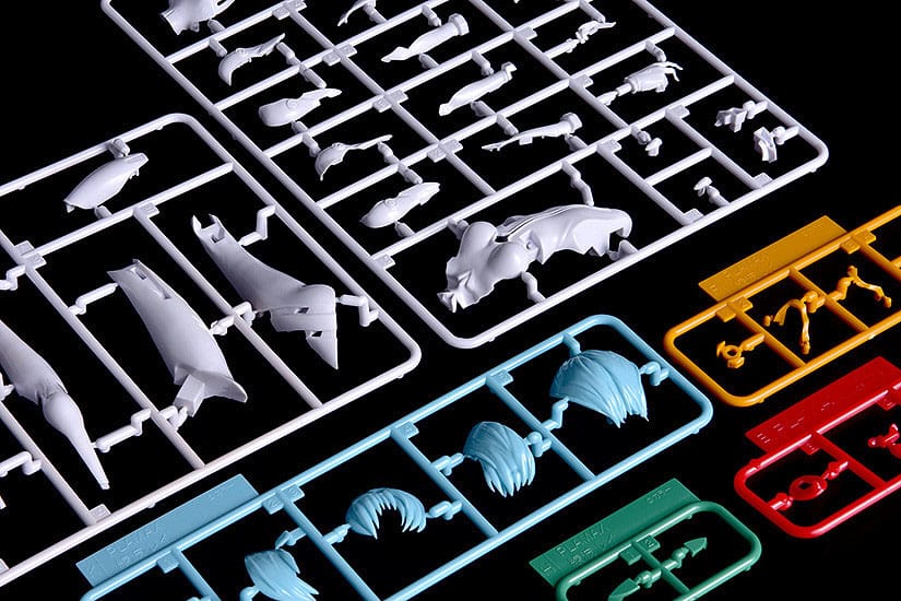 Rebuild of Evangelion Plastic Model Kit PLAMAX Rei Ayanami 20 cm Image 8