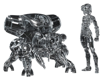 Ghost in the Shell PLAMAX minimum factory Plastic Model Kit Motoko Kusanagi mit Fuchikoma: Thermoptic Camouflage Ver. 8 cm Image 1
