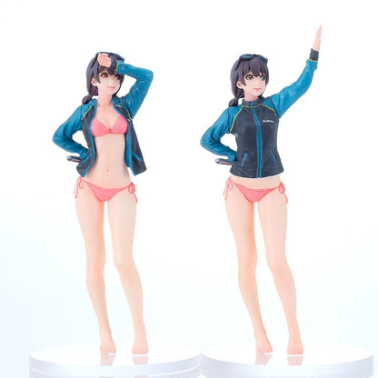 Original Character PLAMAX Plastic Model Kit MF-97 minimum factory Minori with Honda BF350 Grand Prix White 10 cm Image 7