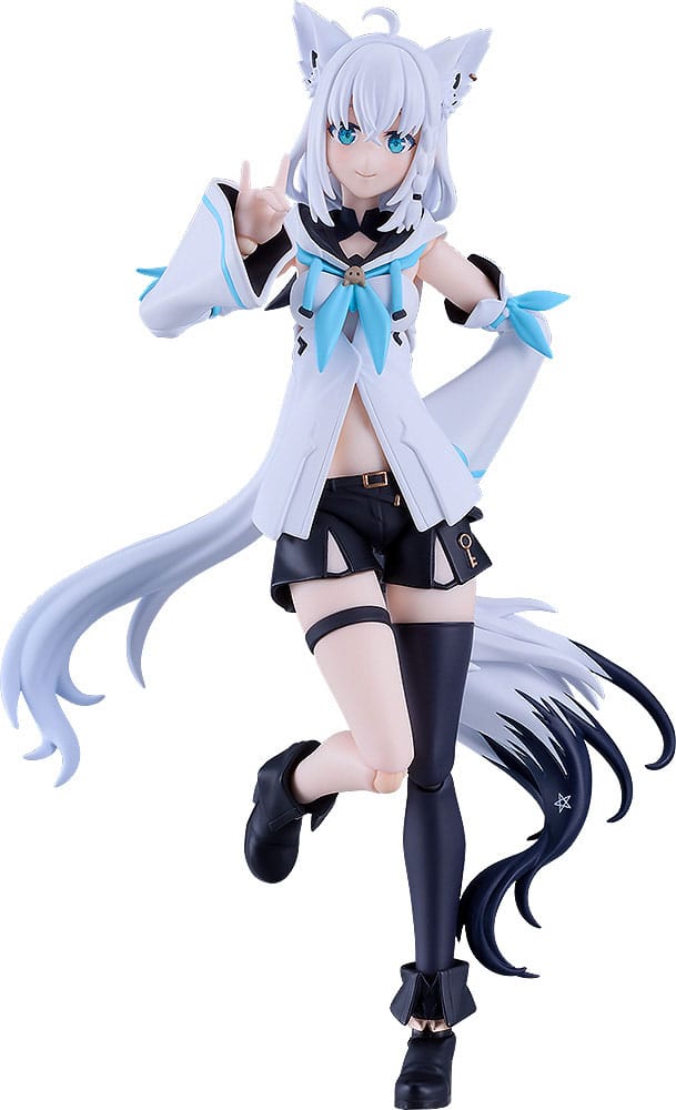 Hololive Production Figma Actionfigur Shirakami Fubuki 15 cm Image 1