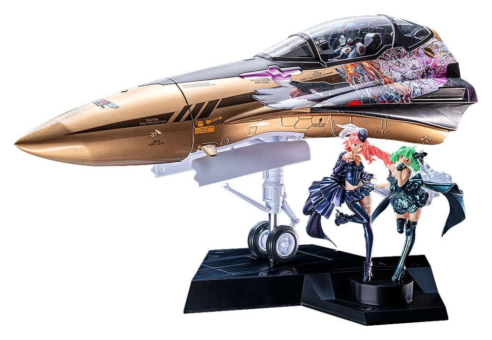 Macross Frontier Plastic Model Kit PLAMAX MF-98: minimum factory Fighter Nose Collection YF-29 GALAXY SET 90 cm Image 1