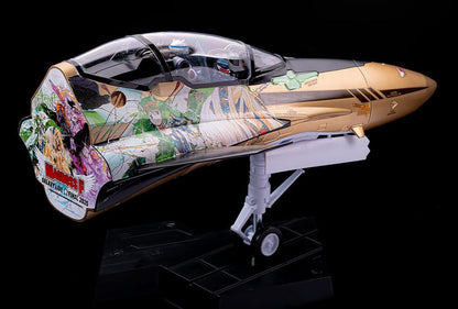 Macross Frontier Plastic Model Kit PLAMAX MF-98: minimum factory Fighter Nose Collection YF-29 GALAXY SET 34 cm Image 3