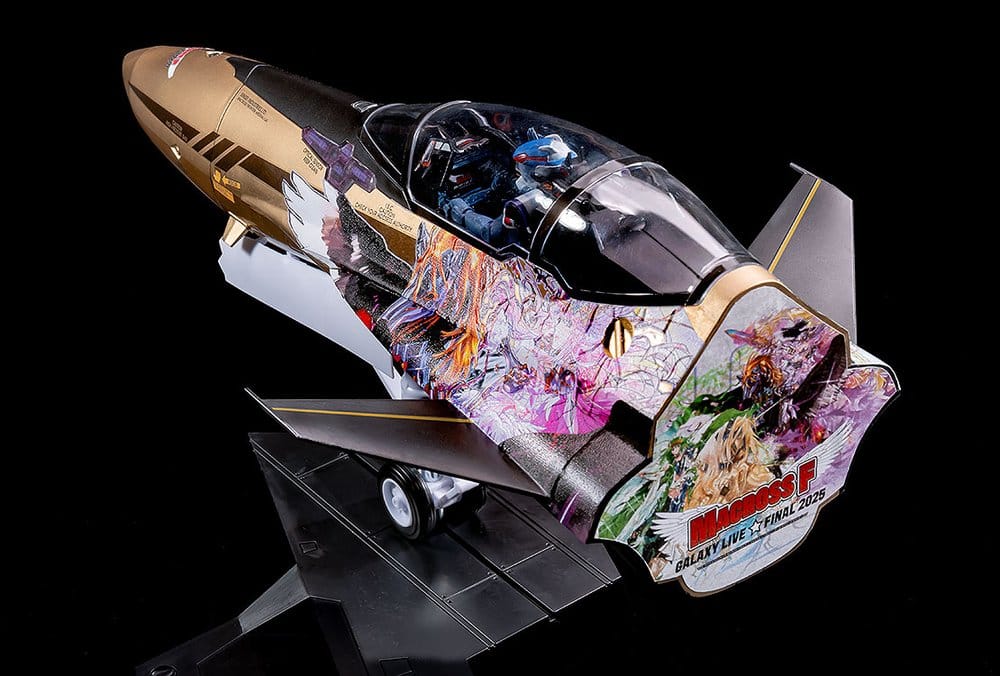 Macross Frontier Plastic Model Kit PLAMAX MF-98: minimum factory Fighter Nose Collection YF-29 GALAXY SET 90 cm Image 4