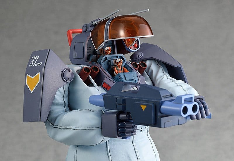 Fang of the Sun Dougram Combat Armors MAX 24 Plastic Model Kit 1/72 Soltic HT128 Big Foot Snow Camouflage with Cold Shield 17 cm Image 6