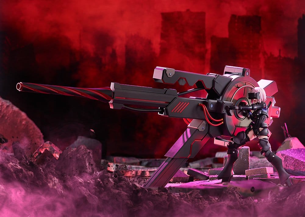 Fate/Grand Order Plamatea Plastic Model Kit Shielder/Mash Kyrielight (Ortinax) Black Barrel Edition 17 cm Image 2