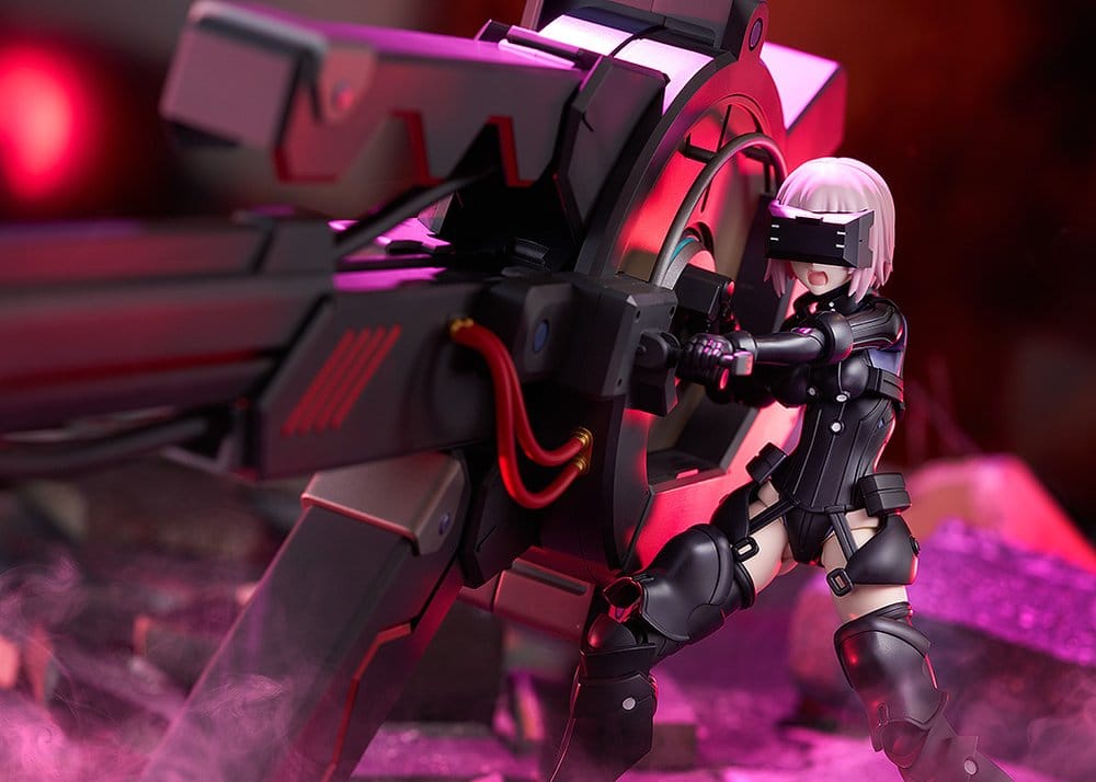 Fate/Grand Order Plamatea Plastic Model Kit Shielder/Mash Kyrielight (Ortinax) Black Barrel Edition 17 cm Image 3