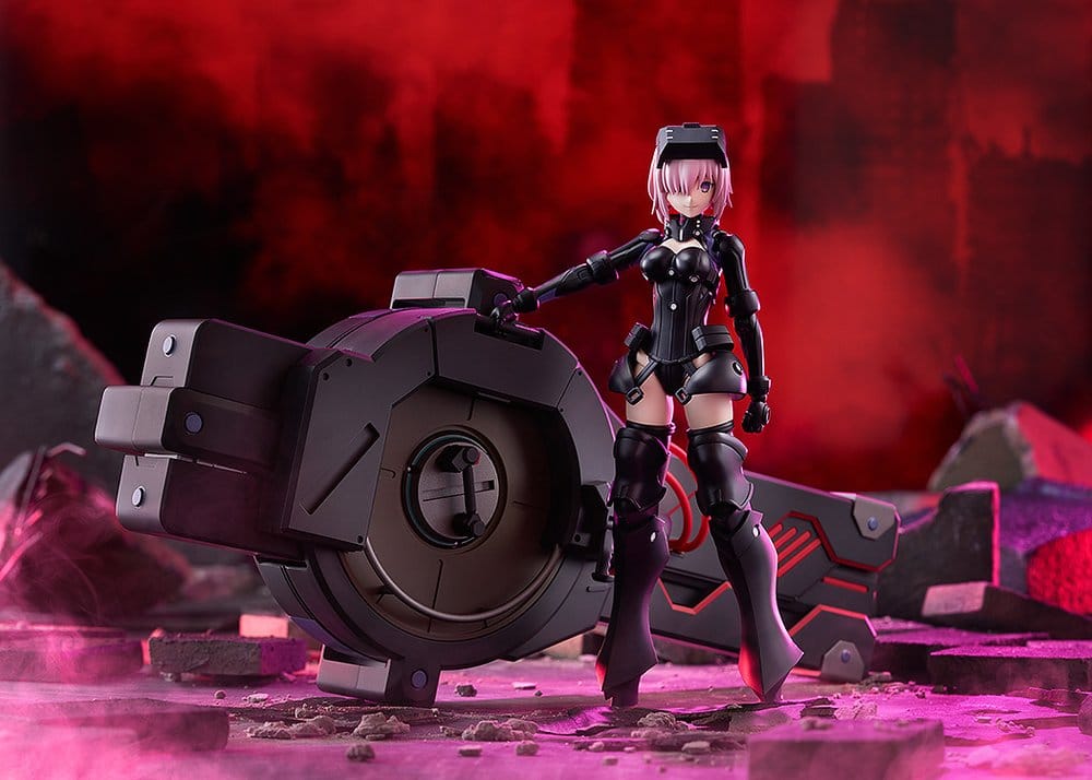 Fate/Grand Order Plamatea Plastic Model Kit Shielder/Mash Kyrielight (Ortinax) Black Barrel Edition 17 cm Image 6