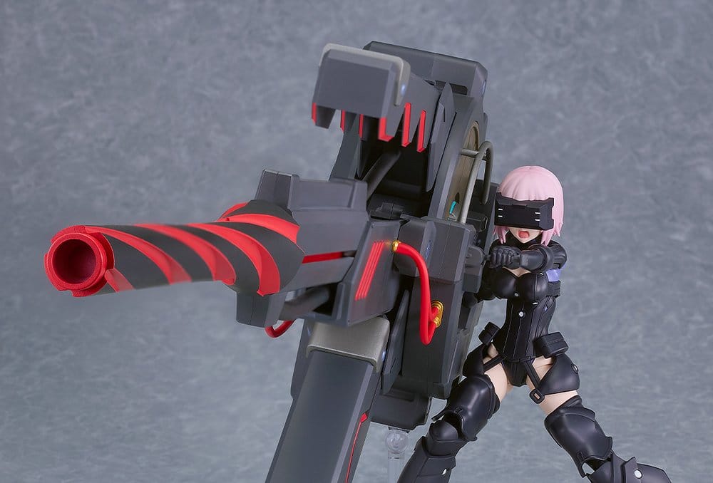 Fate/Grand Order Plamatea Plastic Model Kit Shielder/Mash Kyrielight (Ortinax) Black Barrel Edition 17 cm Image 9
