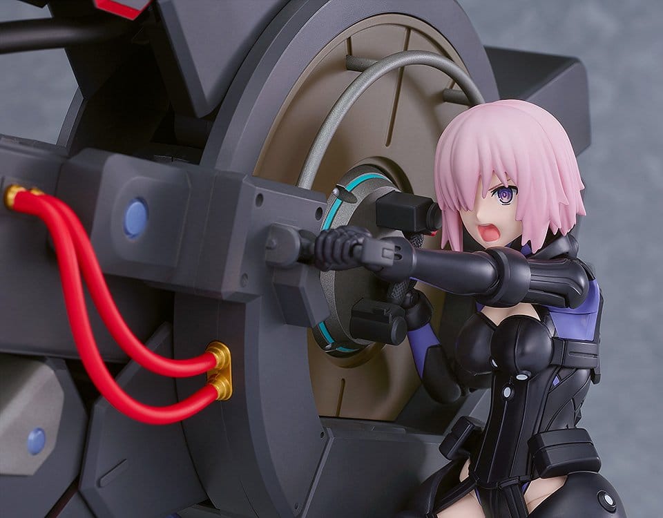 Fate/Grand Order Plamatea Plastic Model Kit Shielder/Mash Kyrielight (Ortinax) Black Barrel Edition 17 cm Image 10