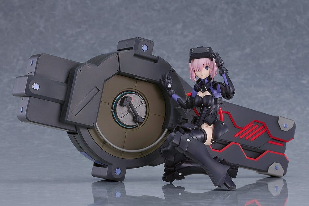 Fate/Grand Order Plamatea Plastic Model Kit Shielder/Mash Kyrielight (Ortinax) Black Barrel Edition 17 cm Image 12