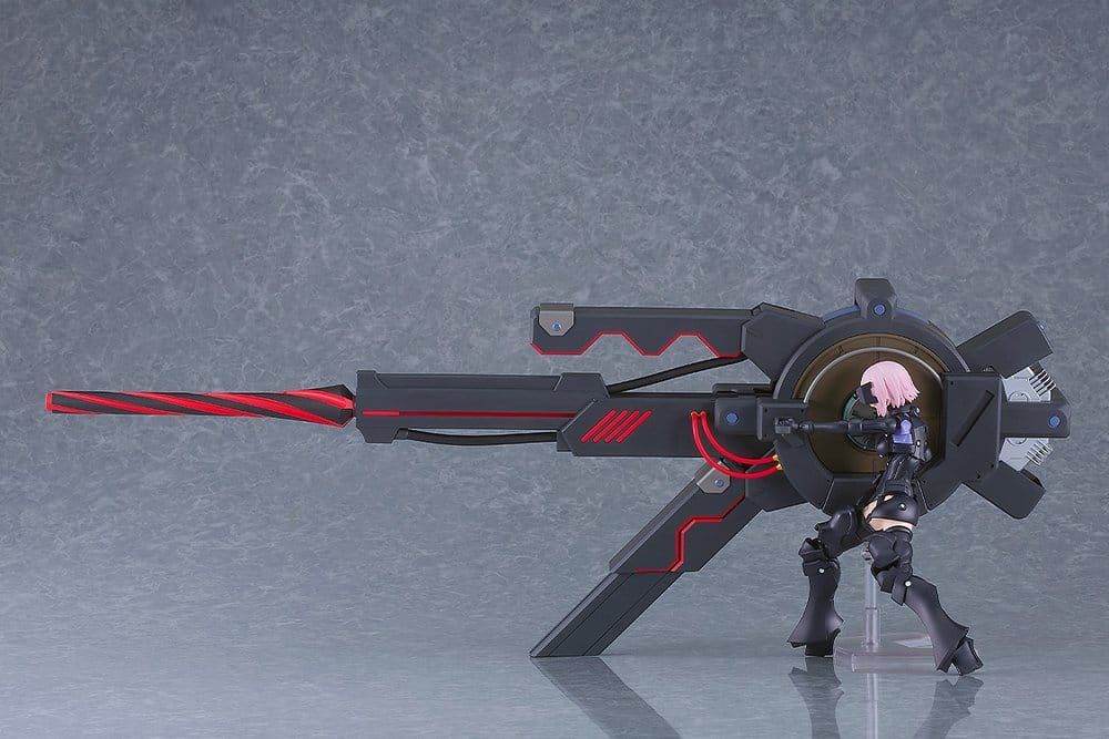 Fate/Grand Order Plamatea Plastic Model Kit Shielder/Mash Kyrielight (Ortinax) Black Barrel Edition 17 cm Image 13