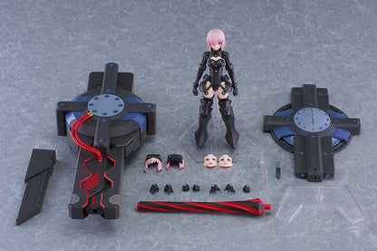Fate/Grand Order Plamatea Plastic Model Kit Shielder/Mash Kyrielight (Ortinax) Black Barrel Edition 17 cm Image 19
