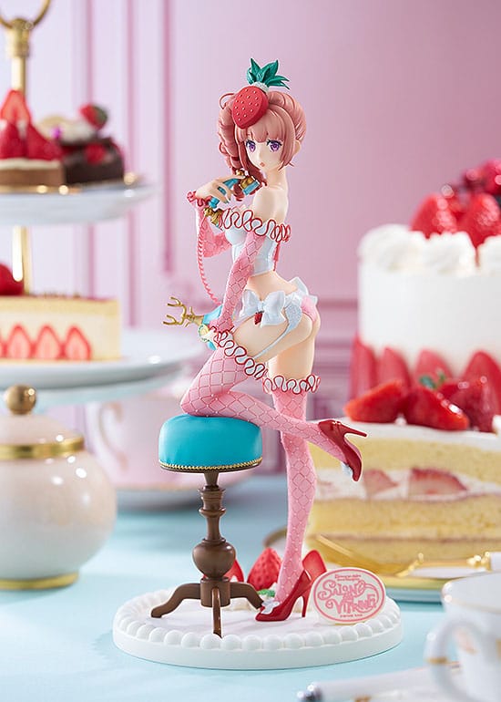 Salon de Vitrine PVC Statue 1/6 Strawberry Shortcake Bustier Girl 26 cm Image 2