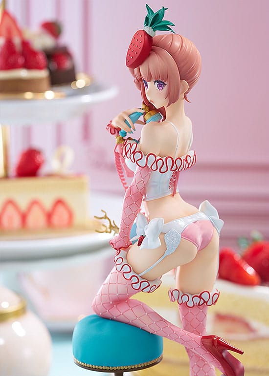 Salon de Vitrine PVC Statue 1/6 Strawberry Shortcake Bustier Girl 26 cm Image 4