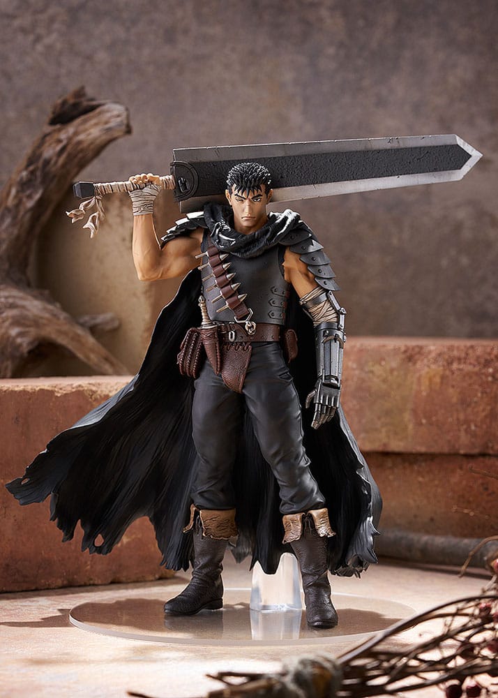 Berserk Pop Up Parade L PVC Statue Guts (Black Swordsman) 22 cm Image 3