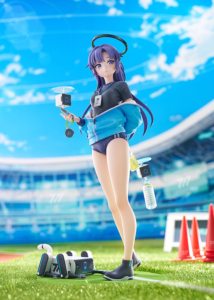 Blue Archive PVC Statue 1/7 Yuuka (Track) 24 cm Image 3