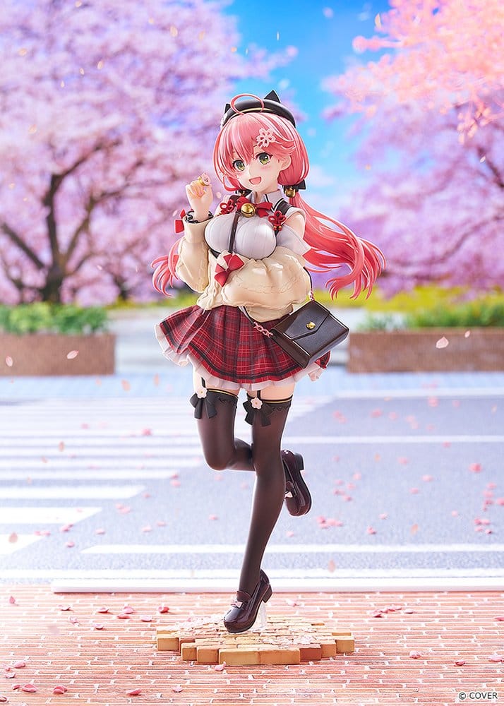 Hololive Production PVC Figur 1/7 Sakura Miko: Date Style - Casual Outfit Ver. 24 cm Image 3