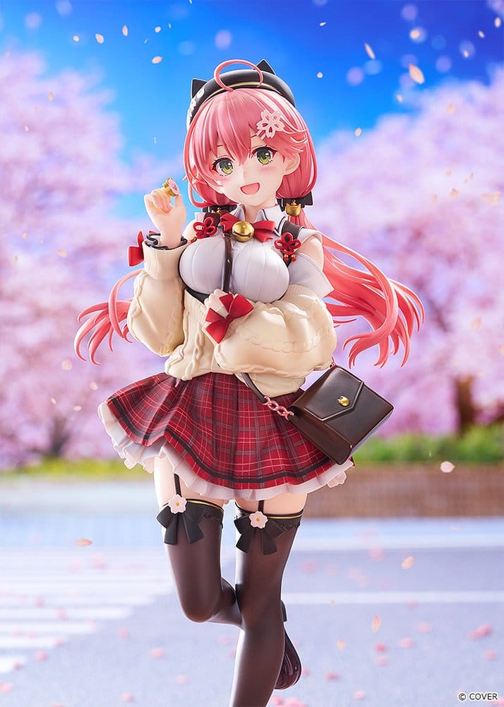 Hololive Production PVC Figur 1/7 Sakura Miko: Date Style - Casual Outfit Ver. 24 cm Image 5