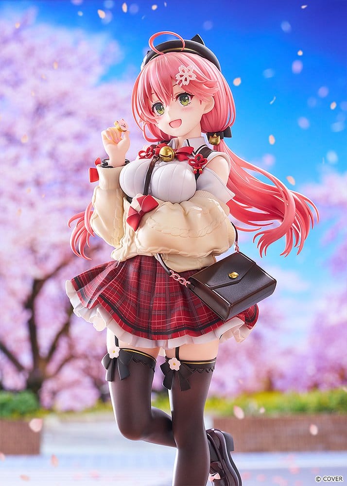 Hololive Production PVC Figur 1/7 Sakura Miko: Date Style - Casual Outfit Ver. 24 cm Image 6