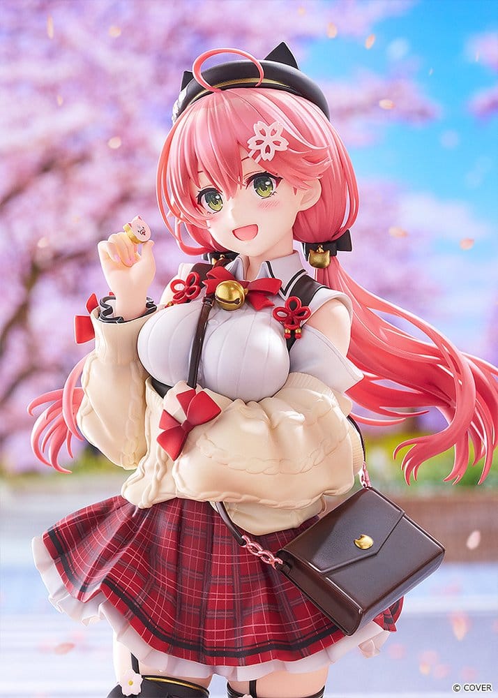 Hololive Production PVC Figur 1/7 Sakura Miko: Date Style - Casual Outfit Ver. 24 cm Image 7
