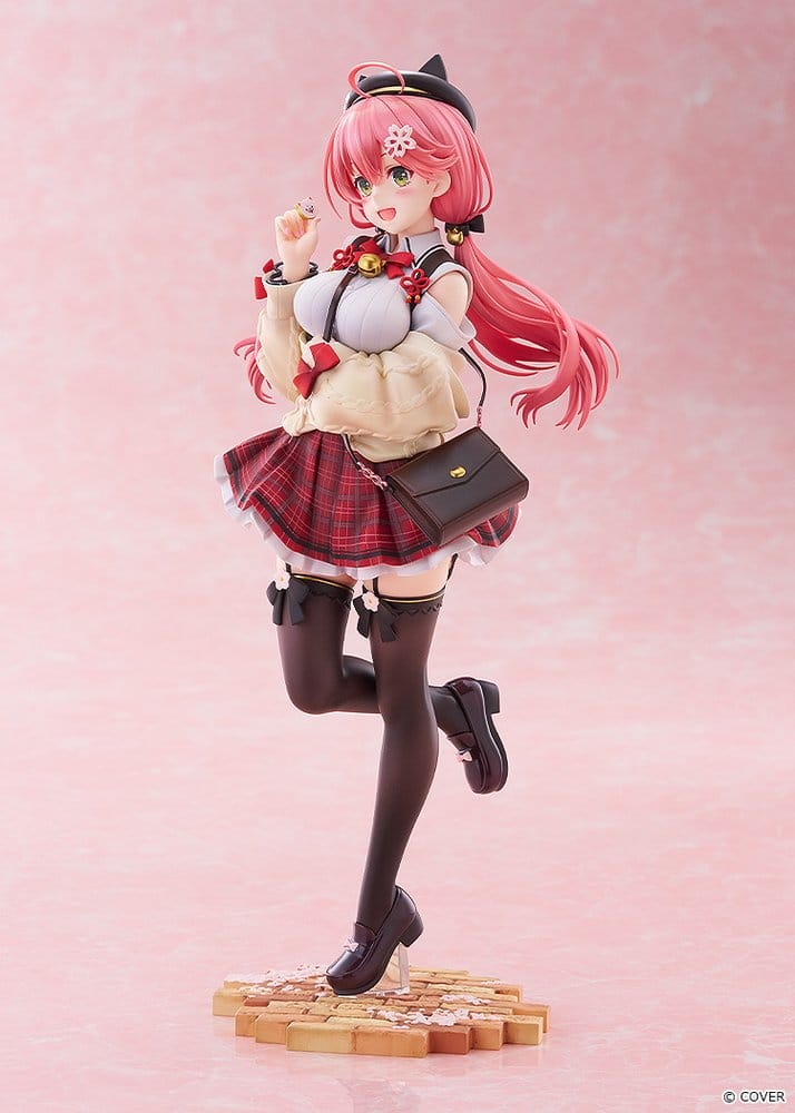Hololive Production PVC Figur 1/7 Sakura Miko: Date Style - Casual Outfit Ver. 24 cm Image 9
